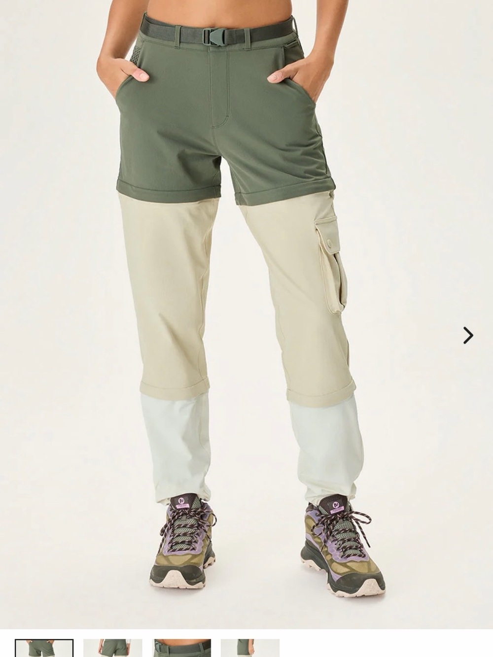 Outdoor Voices RecTrek Zip-Off Pant